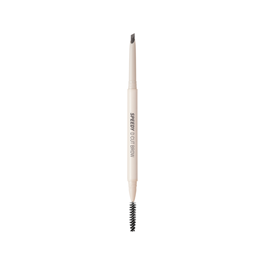 Peripera Speedy D Cut Brow eyebrow pencil with precise tip for defining and shaping eyebrows.