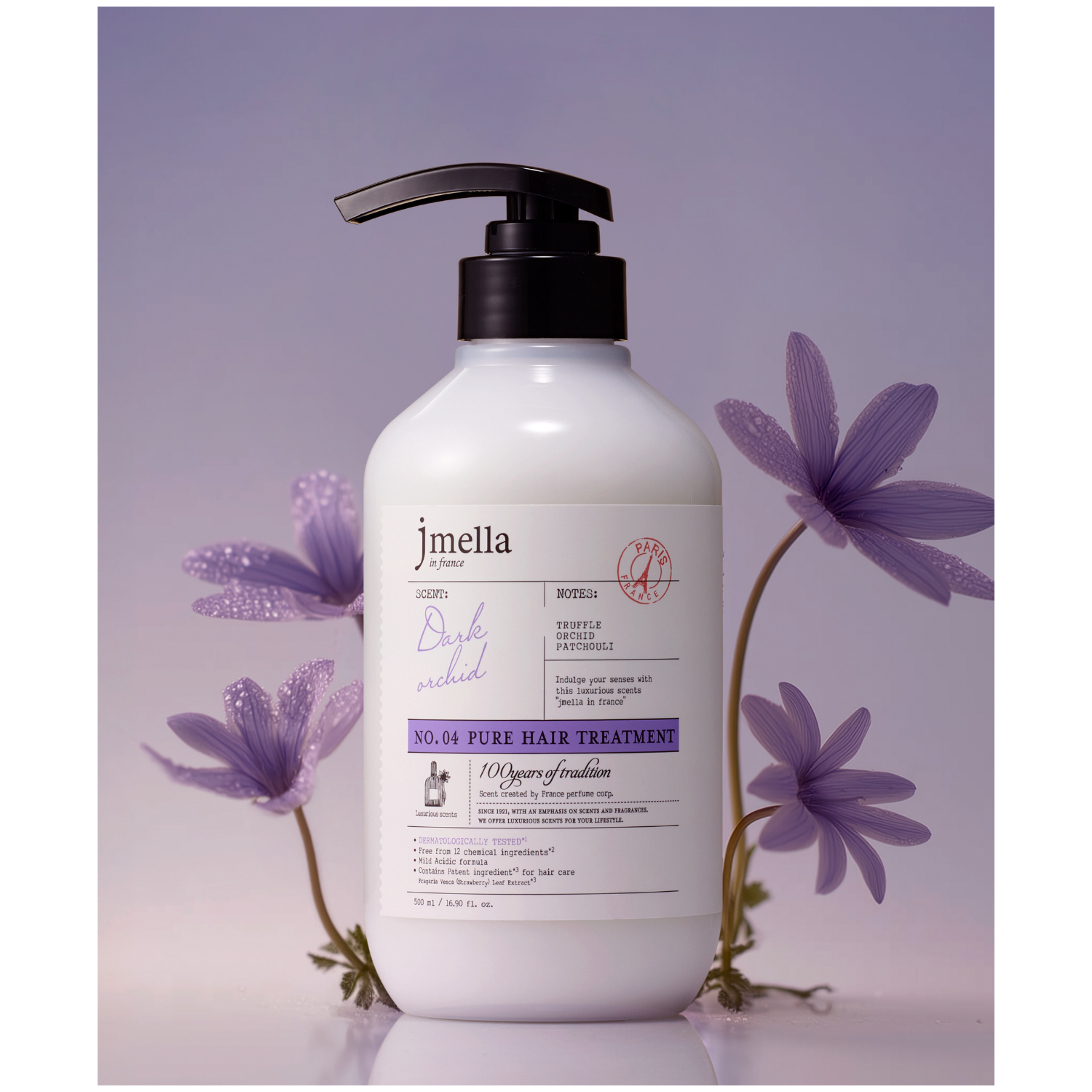 Jmella Pure Dark Orchid Hair Treatment 500ml - Shop K-Beauty in Australia