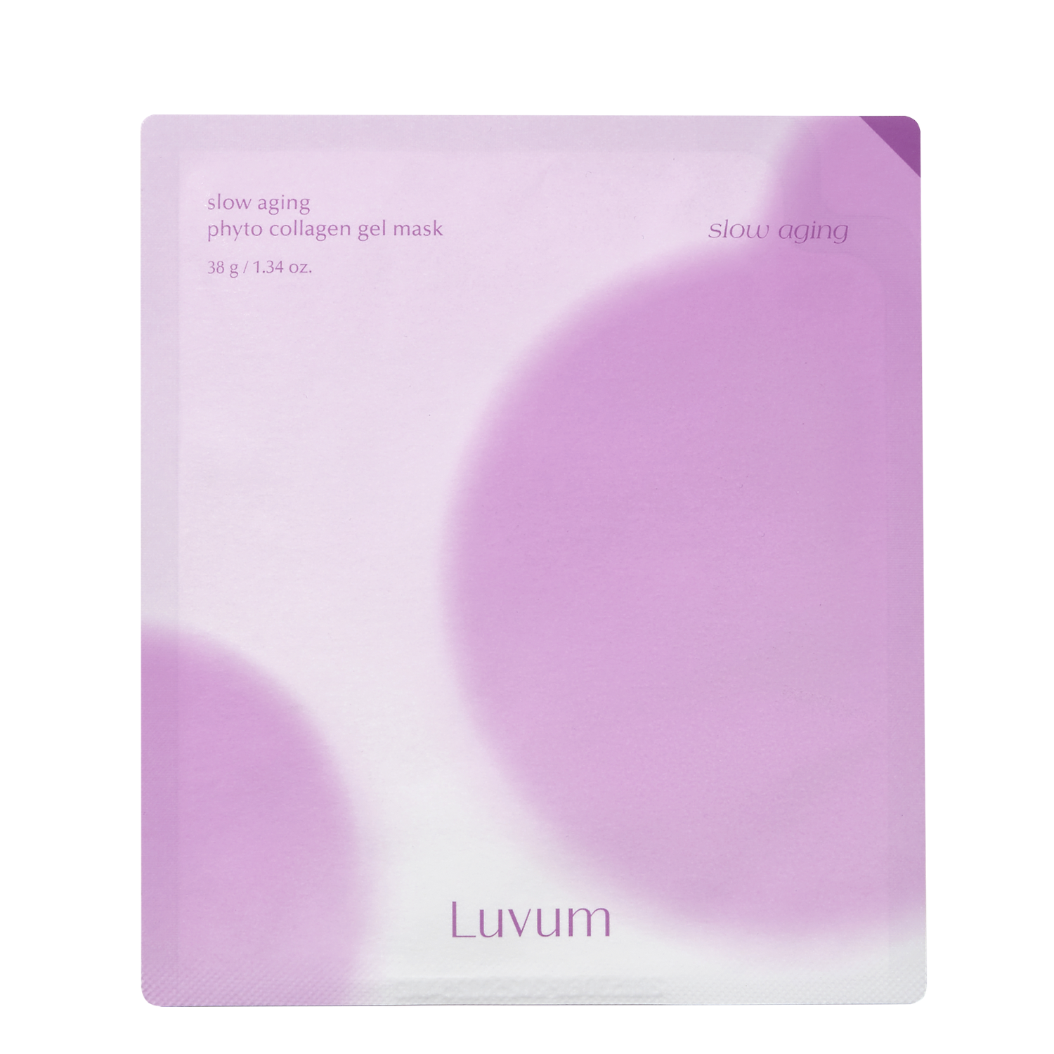 Luvum Slow Aging Phyto Collagen Gel Mask (Twin Pack) - Shop K-Beauty in Australia