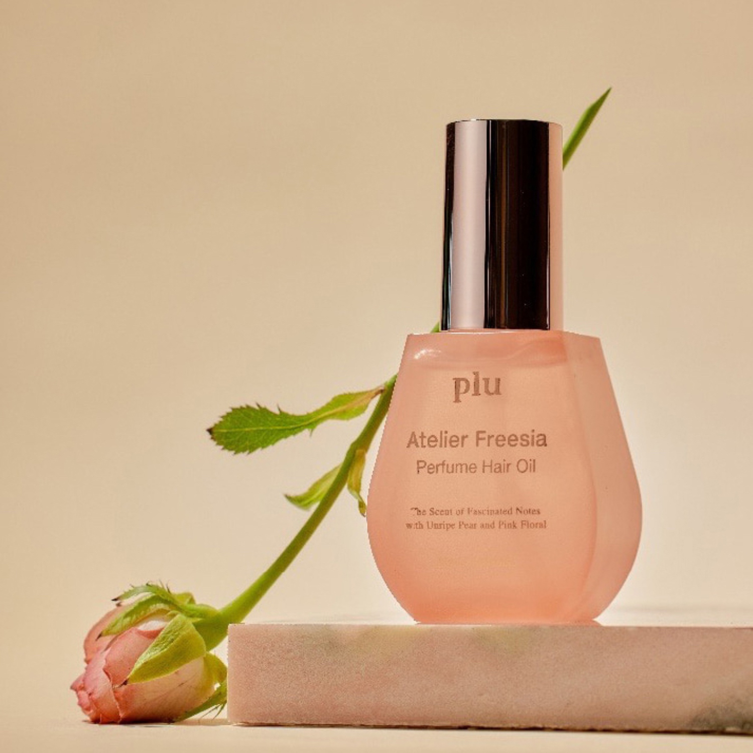 Plu Atelier Freesia Perfume Hair Oil Set 50ml - Shop K-Beauty in Australia