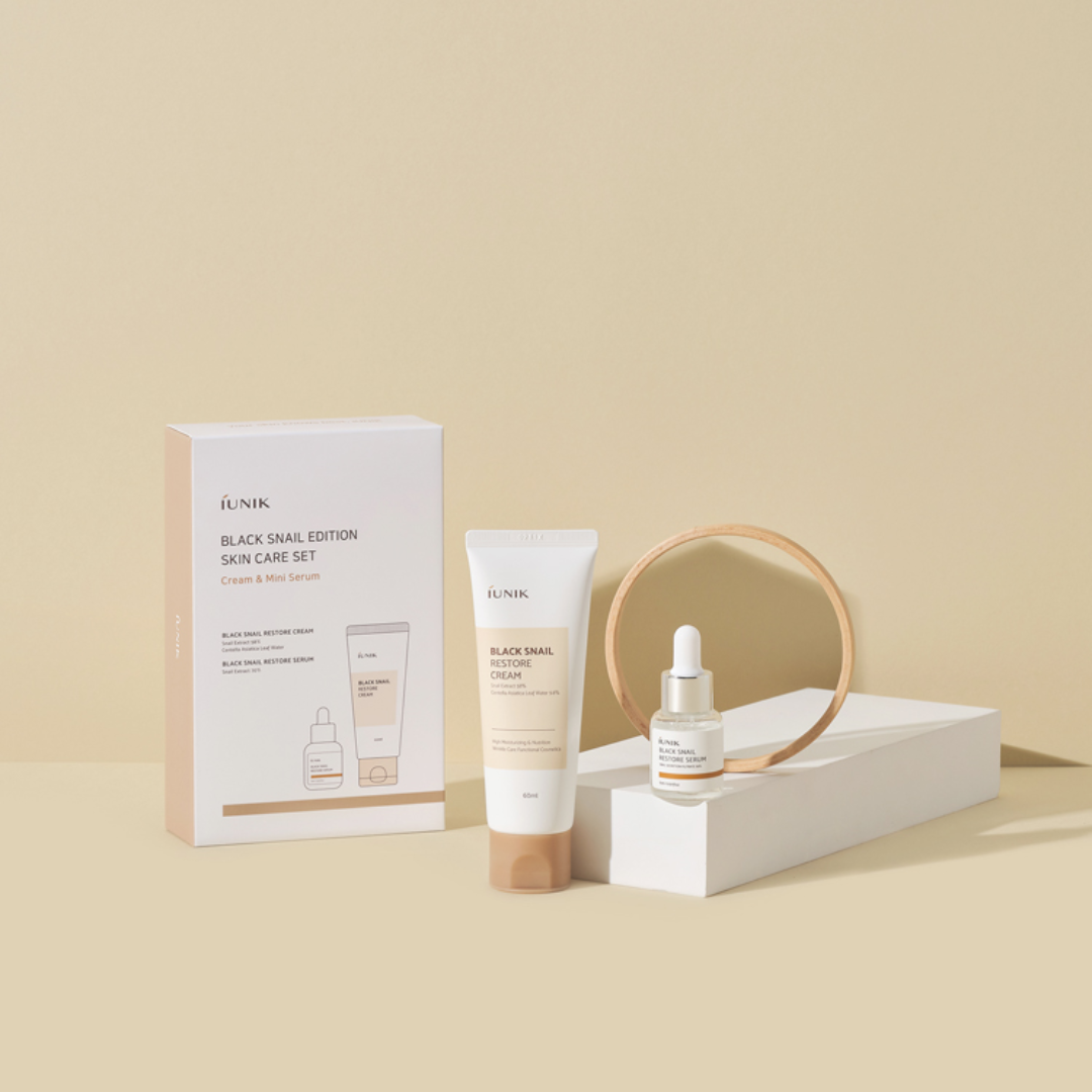 IUNIK Black Snail Edition Skin Care Set - Shop K-Beauty in Australia