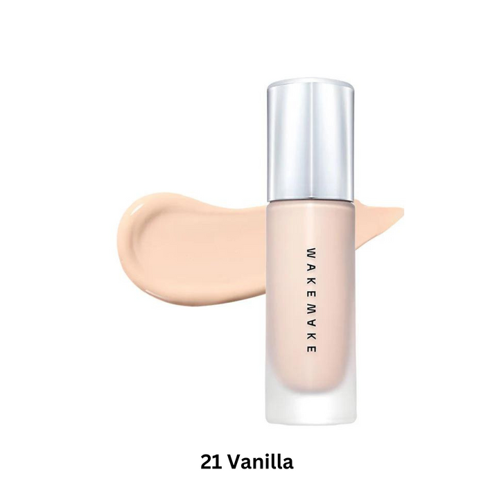 WAKEMAKE Water Velvet Cover Foundation (5 Shades) - Shop K-Beauty in Australia