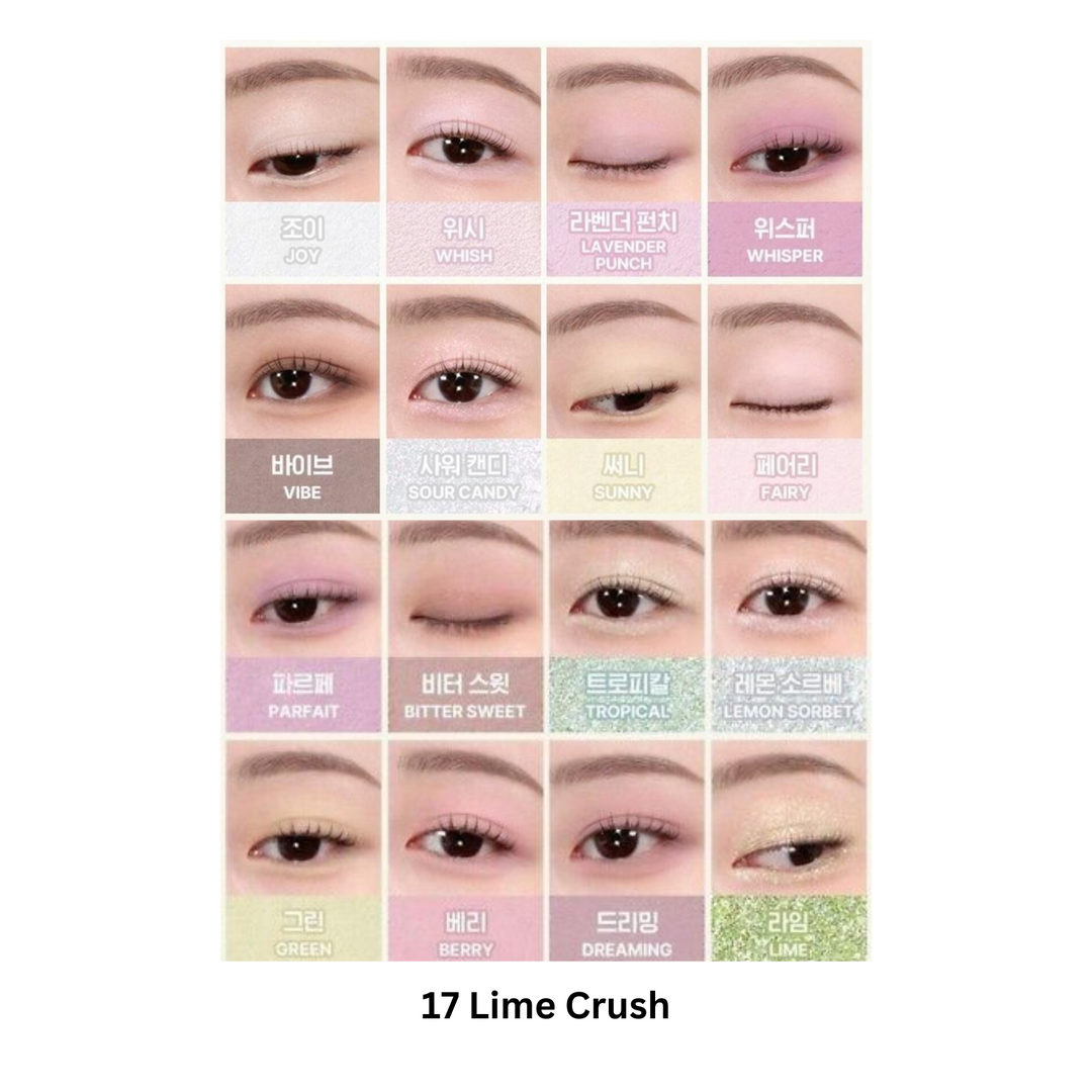 WAKEMAKE Soft Blurring Eye Palette (10 Colours) - Shop K-Beauty in Australia