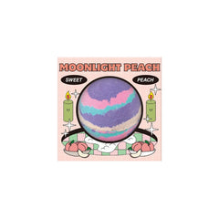 Bubble Bath Bomb Moon Light Peach 200g