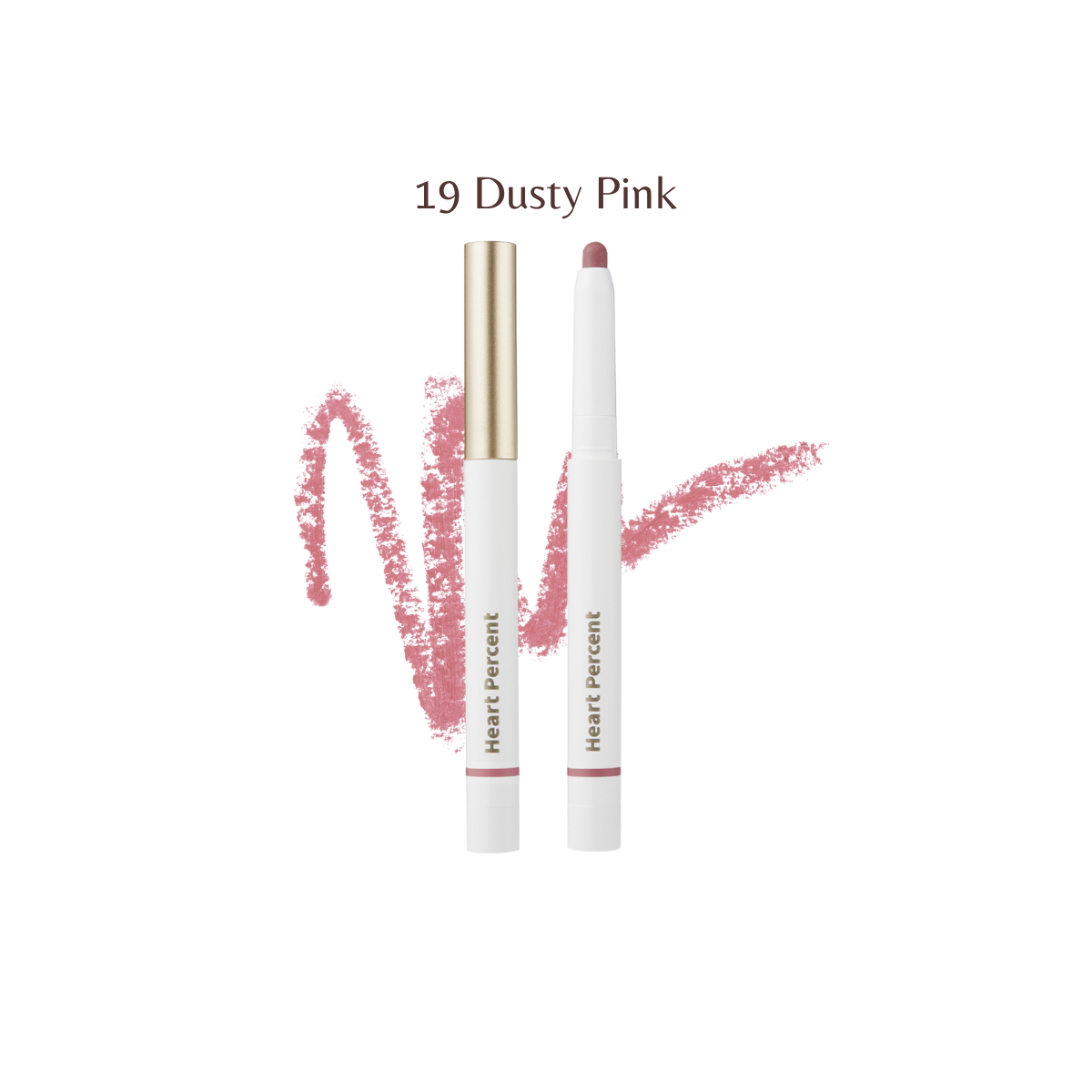 Heart Percent Dote on Mood Lip Pencil (9 Colours) - Shop K-Beauty in Australia