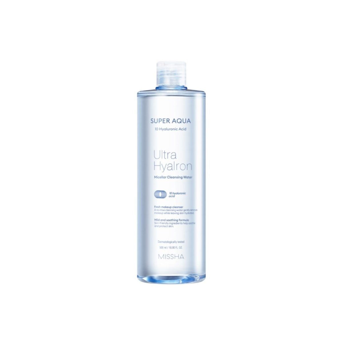 Missha Super Aqua Ultra Hyalron Micellar Cleansing Water 500ml  -La Cosmetique