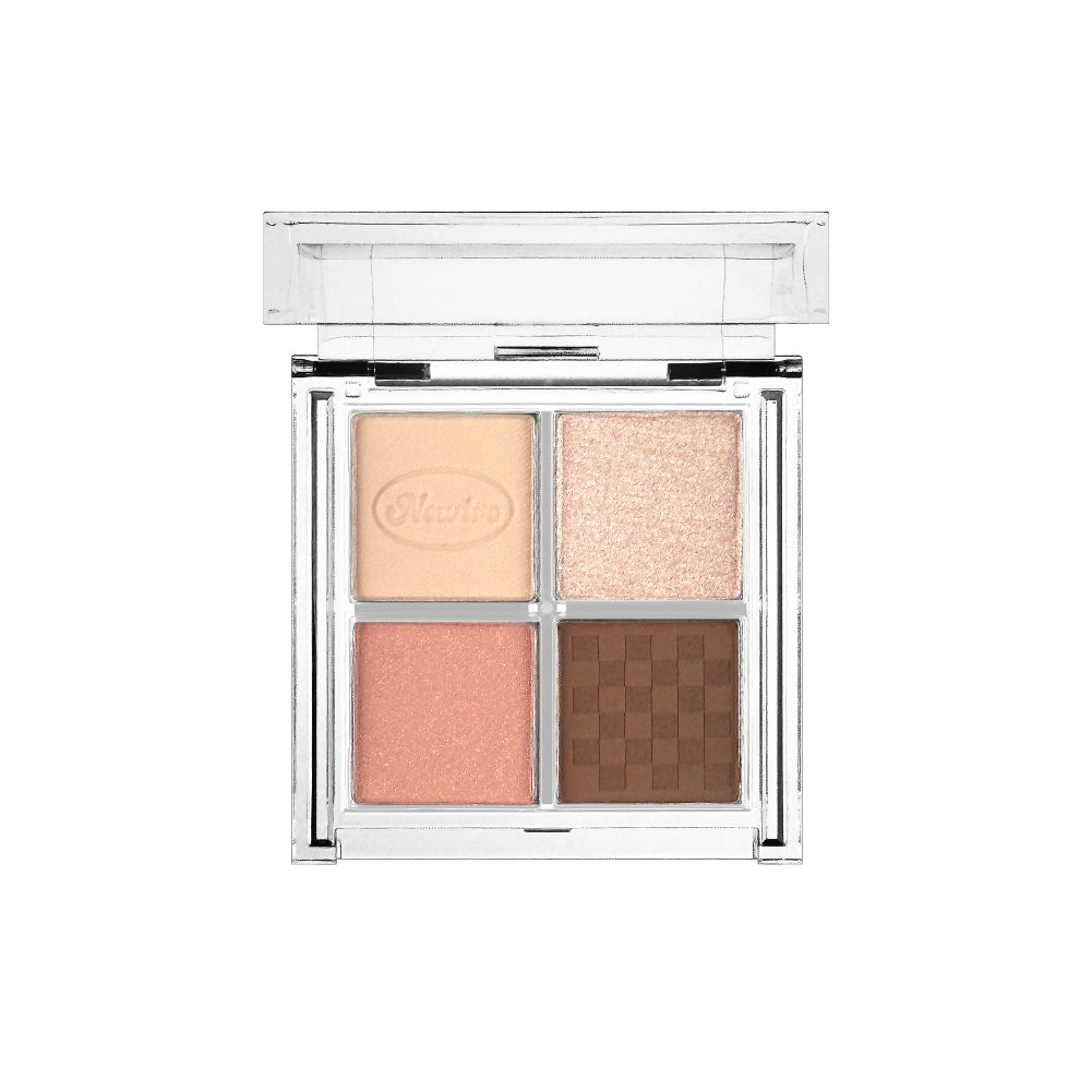 Too Cool For School Newtro Club Eye Palette with eyeshadow shades in a sleek compact, featuring vibrant and neutral colors.