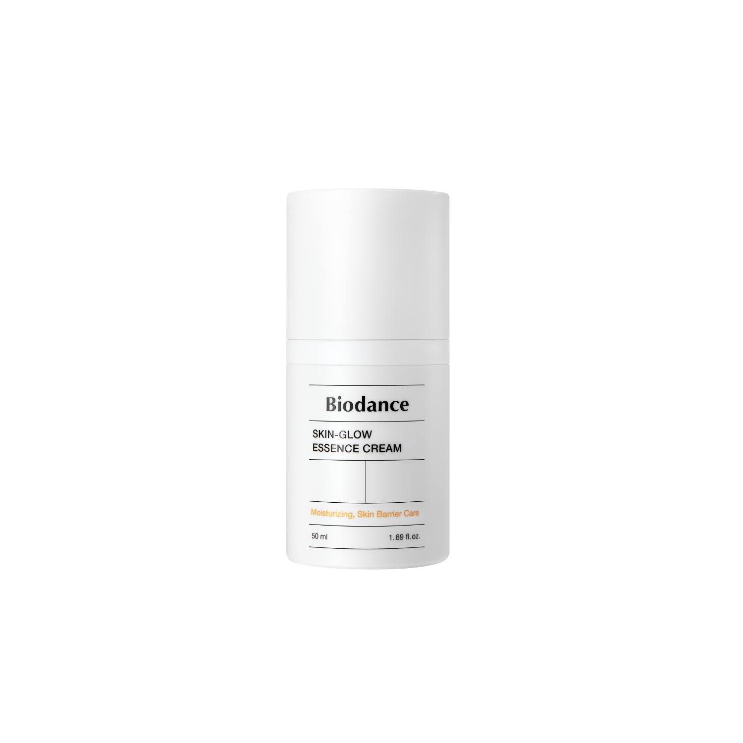 Biodance Skin-Glow Essence Cream 50ml, a face moisturizer with a smooth, lightweight texture for radiant skin.