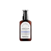 Farmstay Argan Hair Oil and White Musk Eau De Perfume, 100ml, with conditioner and treatment benefits, displayed in a sleek bottle.