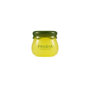 Frudia Avocado Cica Relief Lip Balm in 10ml tube, moisturizing lip balm and essence with avocado and cica ingredients.