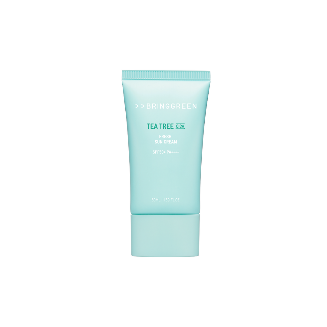 Bring Green Tea Tree Cica Fresh Sun Cream 50ml - Shop K-Beauty in Australia