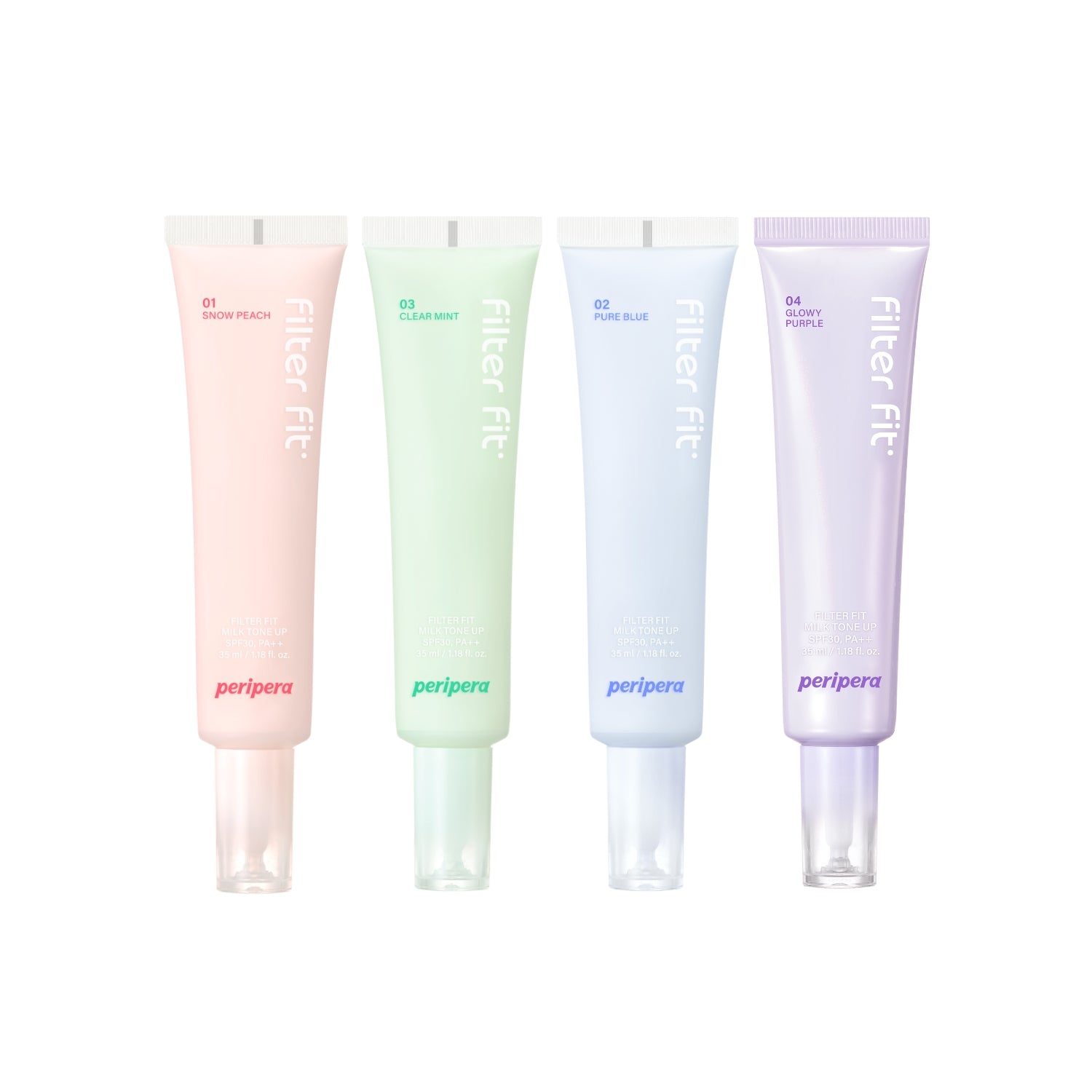 Peripera Filter Fit Milk Tone Up (4 Variants) - Shop K-Beauty in Australia