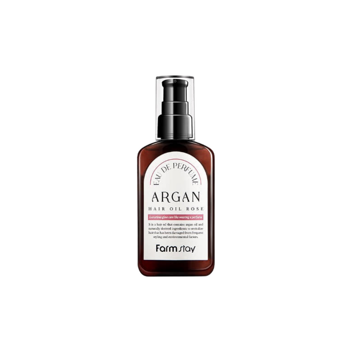 Farmstay Eau De Perfume Argan Hair Oil Rose 100ml - Shop K-Beauty in Australia