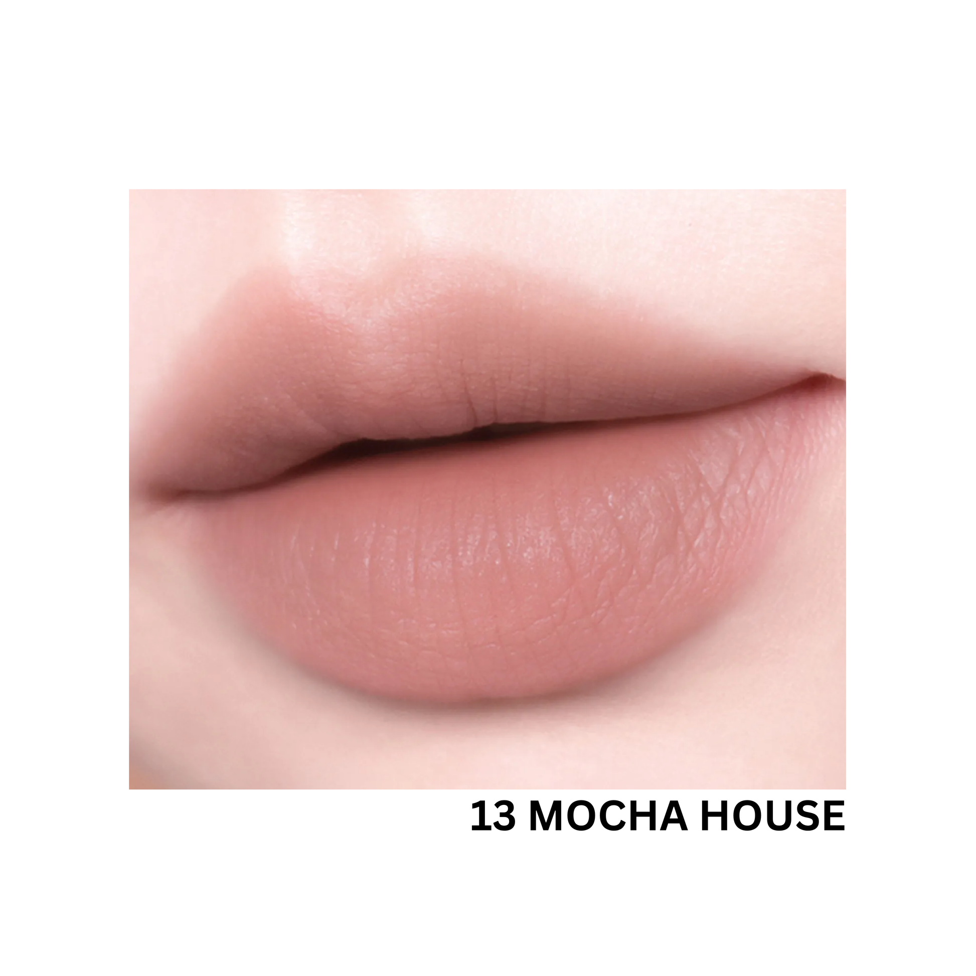Peripera Over Blur Tint lip tint in a soft, natural shade, displayed in a sleek tube with applicator tip visible.
