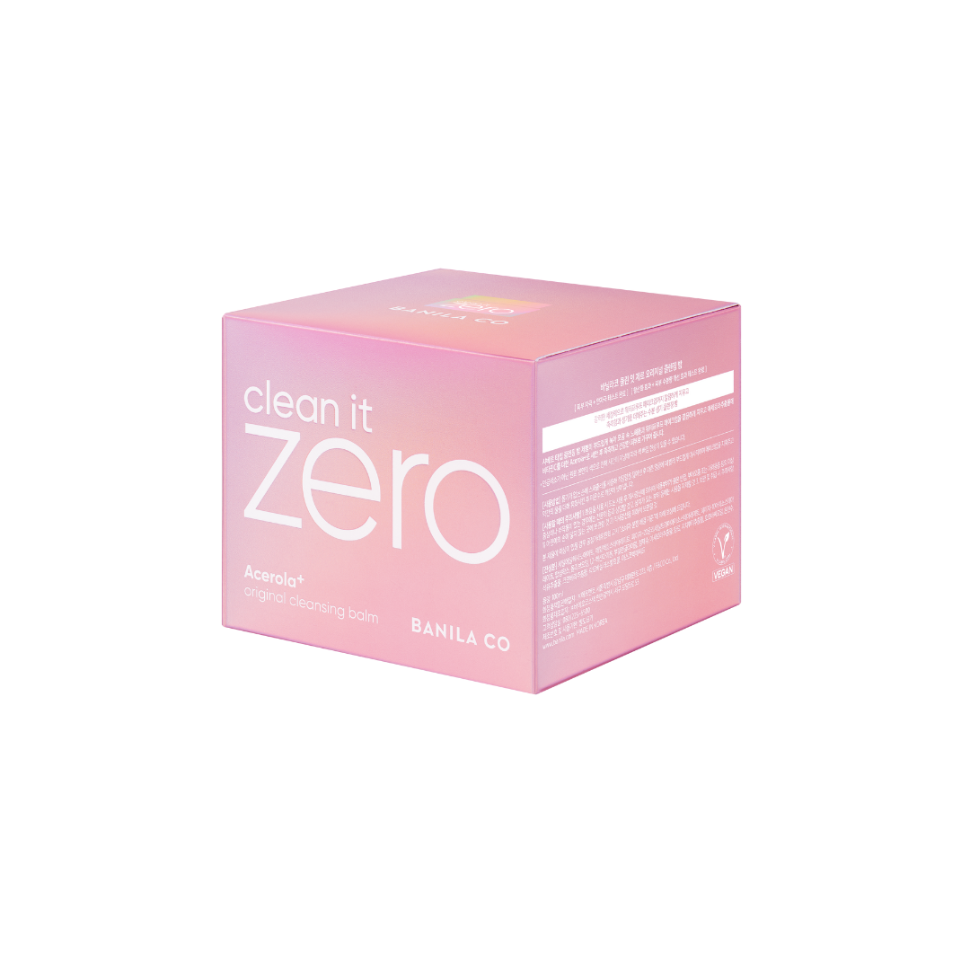 Banila Co Clean It Zero Cleansing Balm Original twin pack with 100ml jars, gentle makeup remover and skin cleanser.