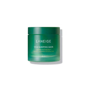 Laneige Cica Sleeping Mask 60ml, soothing leave-on skincare product with a jar of the greenish cream inside.