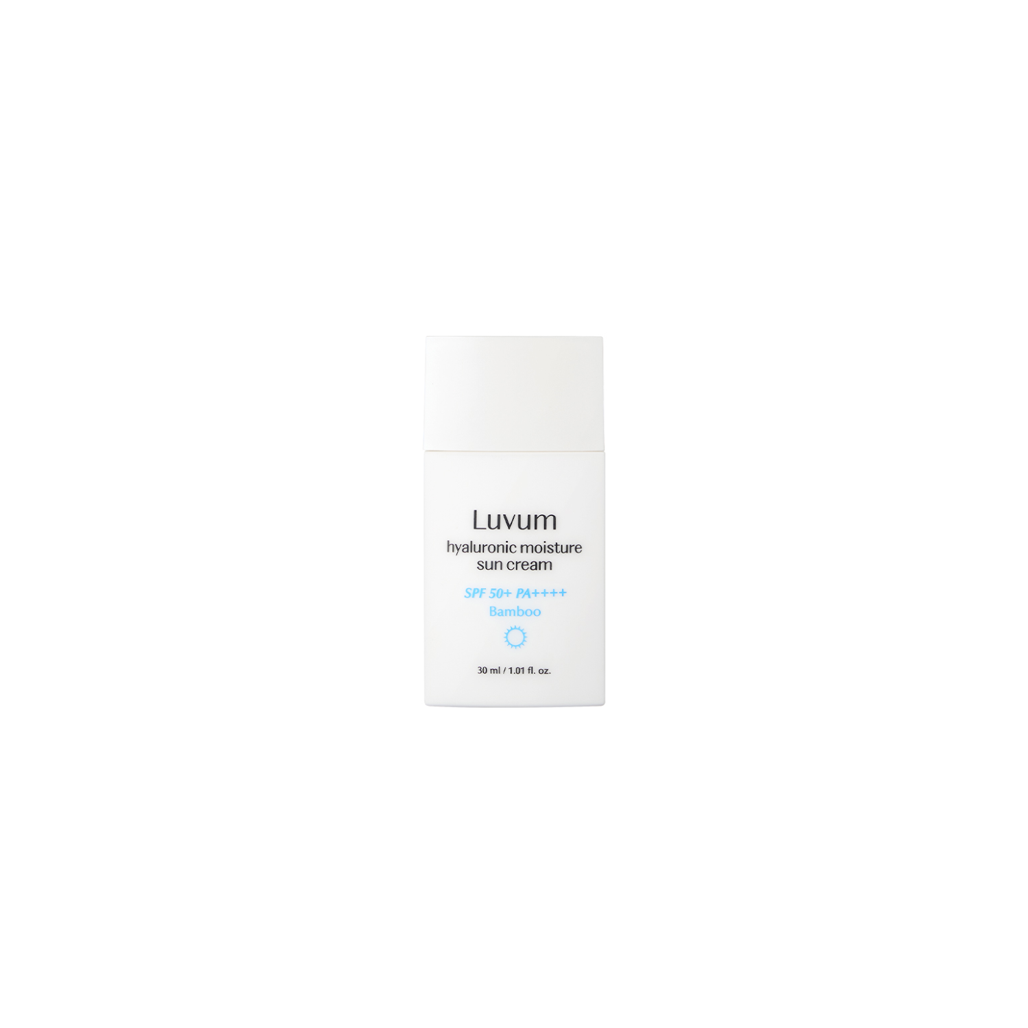 Luvum Bamboo Hyaluronic Moisture Suncream 30ml - Shop K-Beauty in Australia