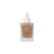 Kaine Kombu Barrier Ampoule 30ml in a clear glass bottle with a white pump dispenser, designed for skin hydration and protection.