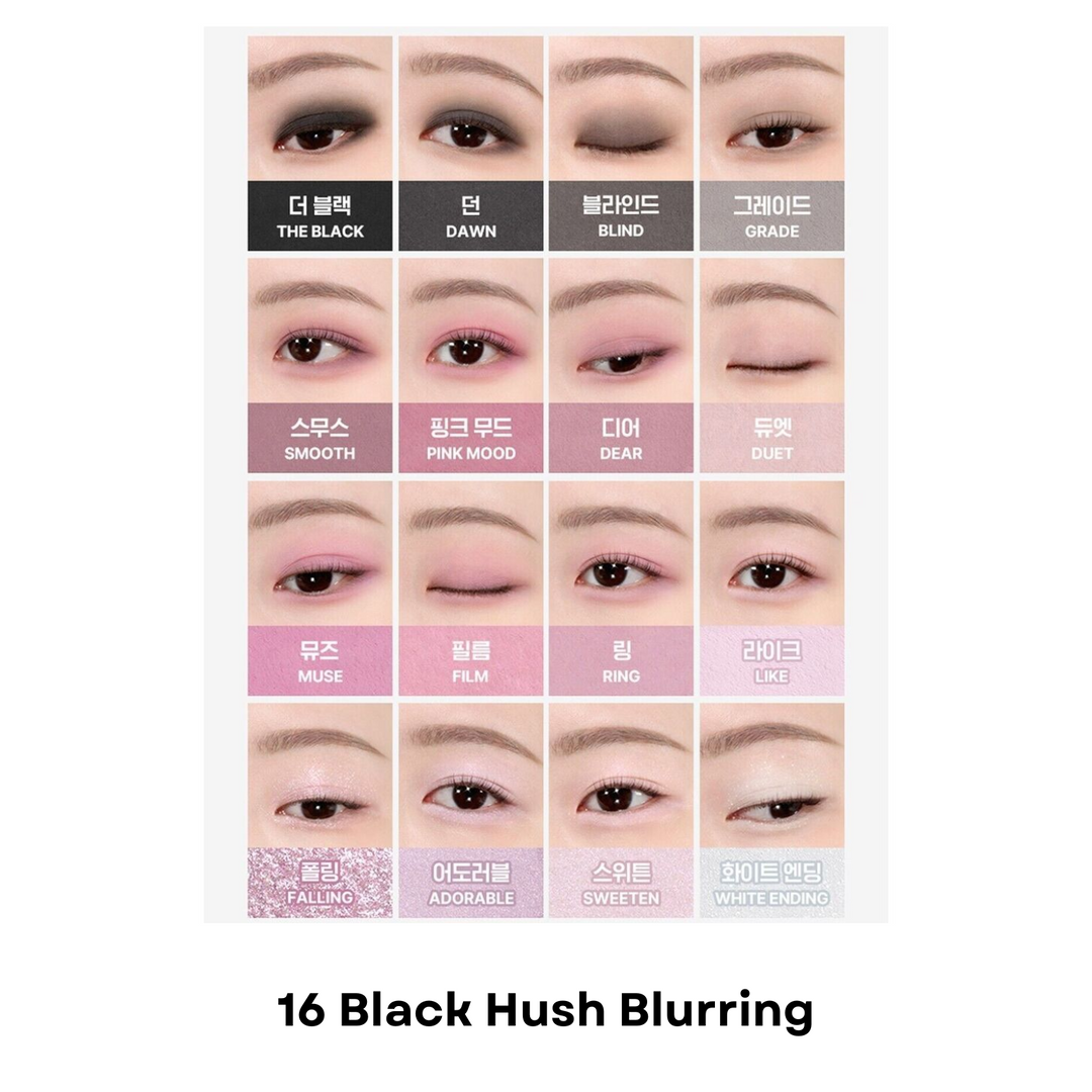 WAKEMAKE Soft Blurring Eye Palette (8 Colours) - Shop K-Beauty in Australia