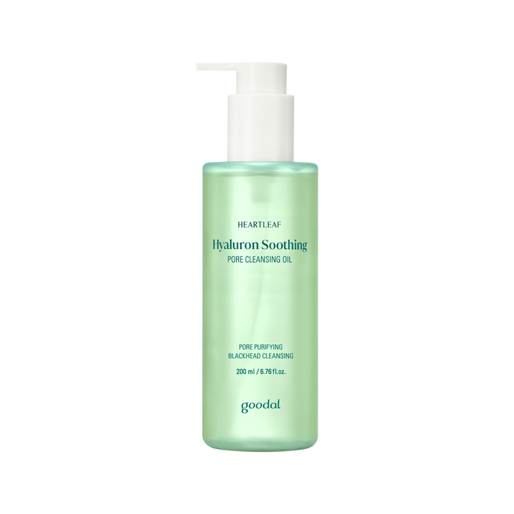 Goodal Houttuynia Cordata Hyaluron Soothing Pore Cleansing Oil 200ml - Shop K-Beauty in Australia