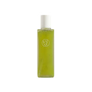 KAINE Rosemary Relief Gel Cleanser 150ml with foaming texture, showing the clear gel in a sleek pump bottle.