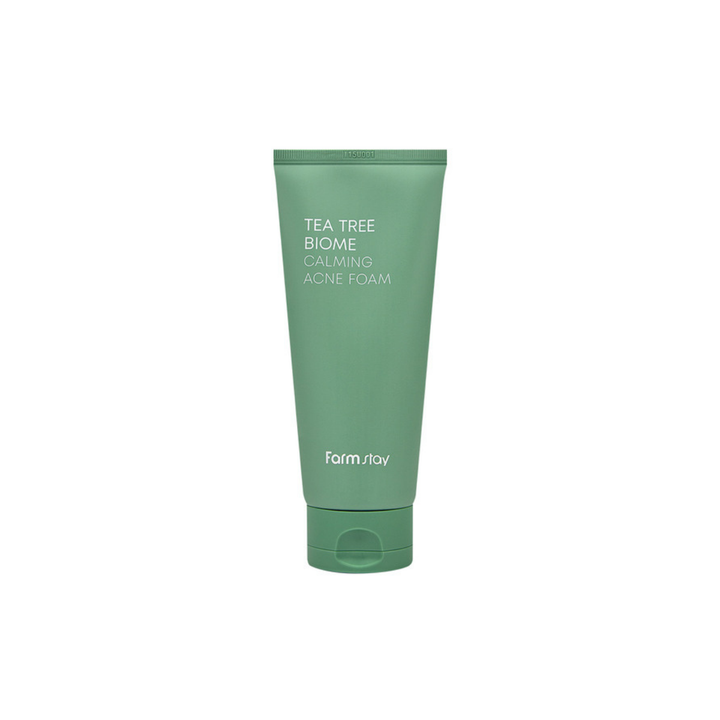 Farmstay Tea Tree Biome Calming Acne Foam 180ml - Shop K-Beauty in Australia