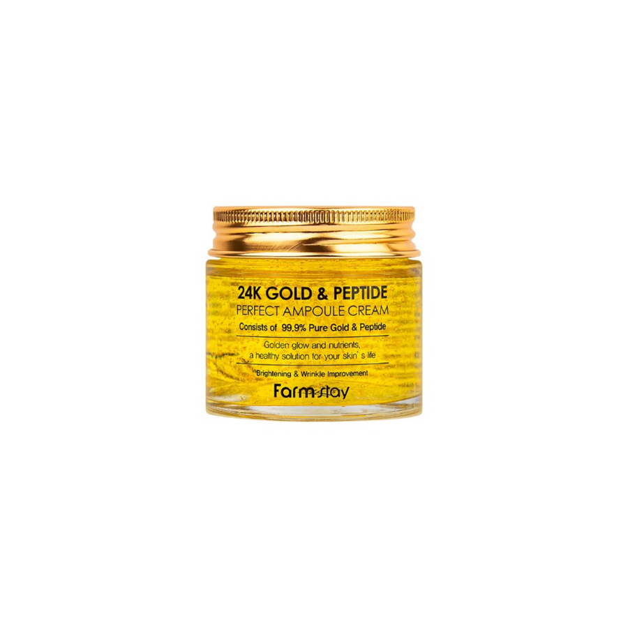 Farmstay 24k Gold & Peptide Perfect Ampoule Cream 80ml - Shop K-Beauty in Australia