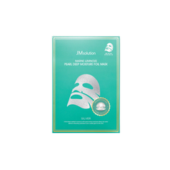 Marine Luminous Pearl Deep Moisture Foil Mask Box Silver [10pcs]