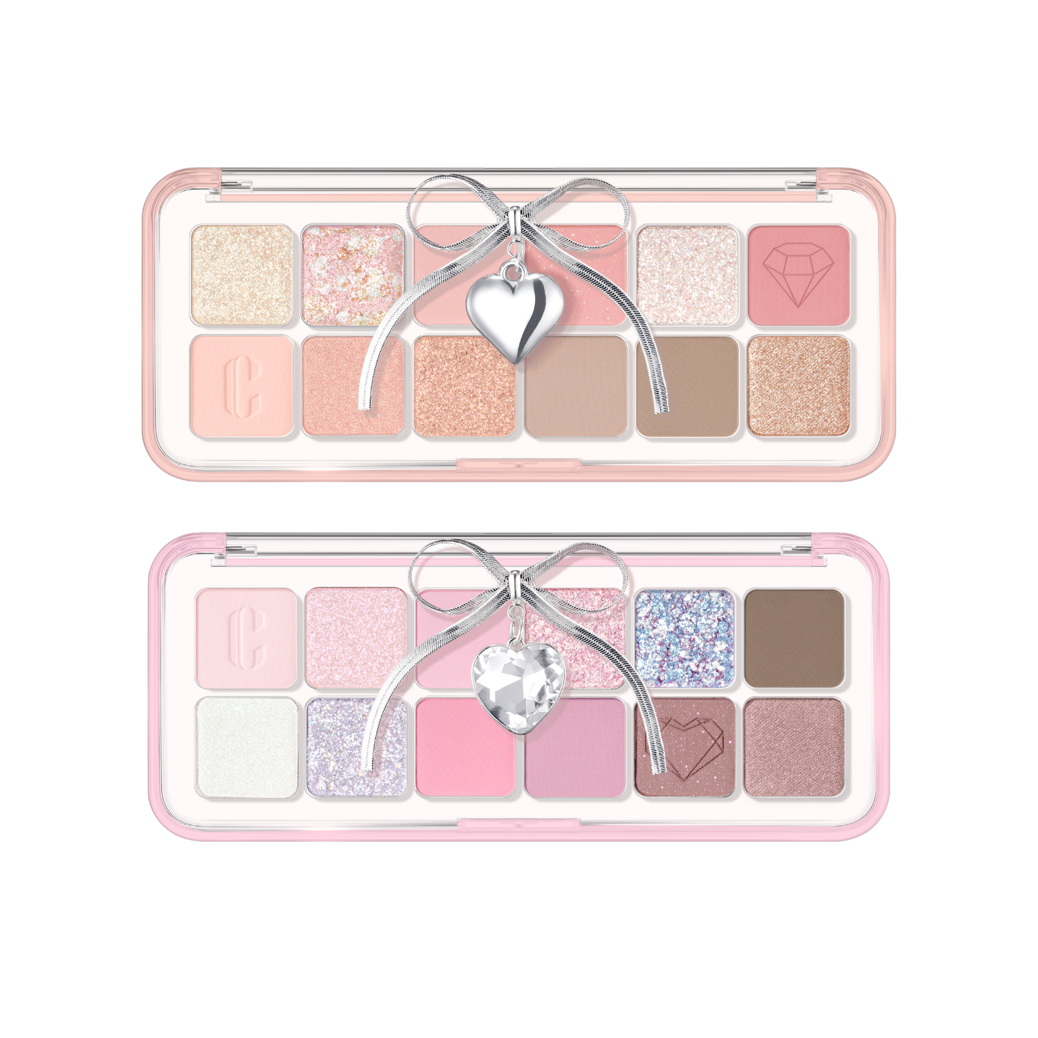 Clio Pro Eye Palette Air luxury eyeshadow palette with neutral and shimmer shades for versatile eye makeup looks.