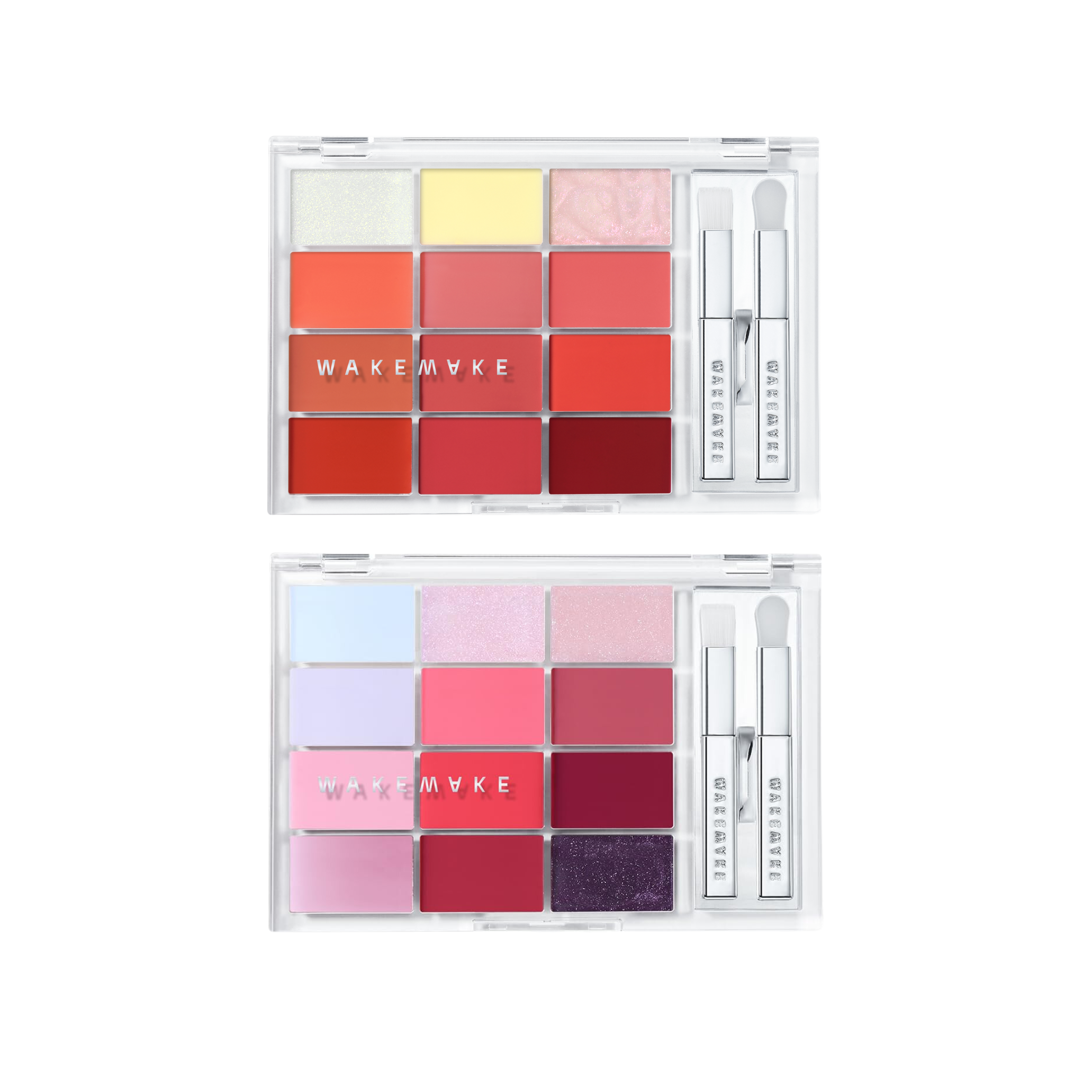 WAKEMAKE Soft Coloring Lip Palette (2 Colours) - Shop K-Beauty in Australia