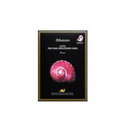 JMsolution Active Pink Snail Brightening Sheet Mask box with 10 pink sheet masks for skin brightening and hydration.