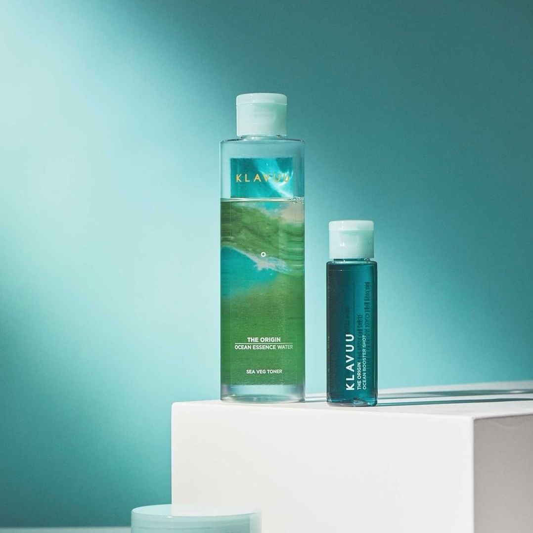 Klavuu The Origin Ocean Essence Water & The Origin Ocean Booster Shot - Shop K-Beauty in Australia