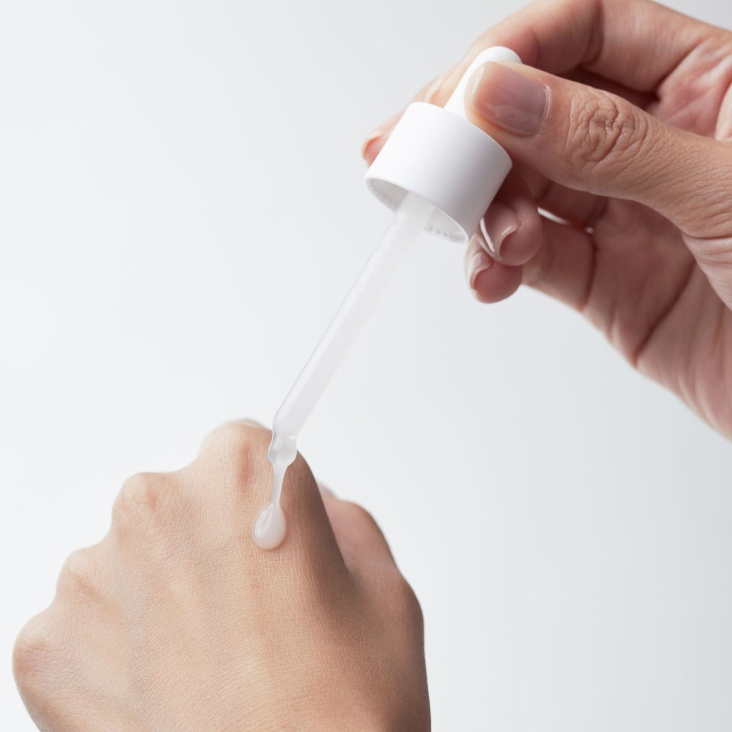 Biodance Hydro Cera-nol Ampoule 50ml, clear glass bottle with dropper for hydrating skincare treatment.