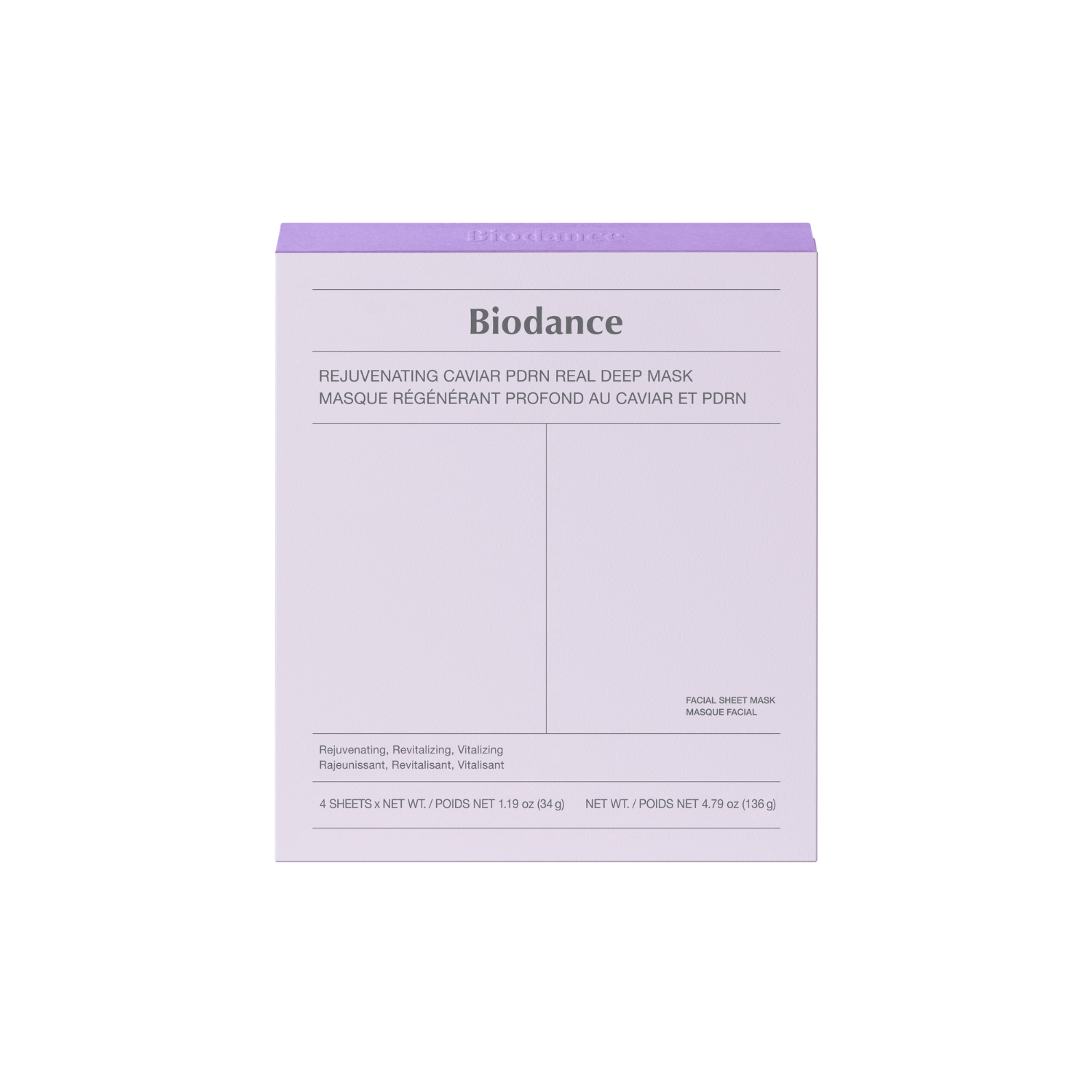 Biodance Rejuvenating Caviar PDRN Real Deep Mask 4pcs - Shop K-Beauty in Australia