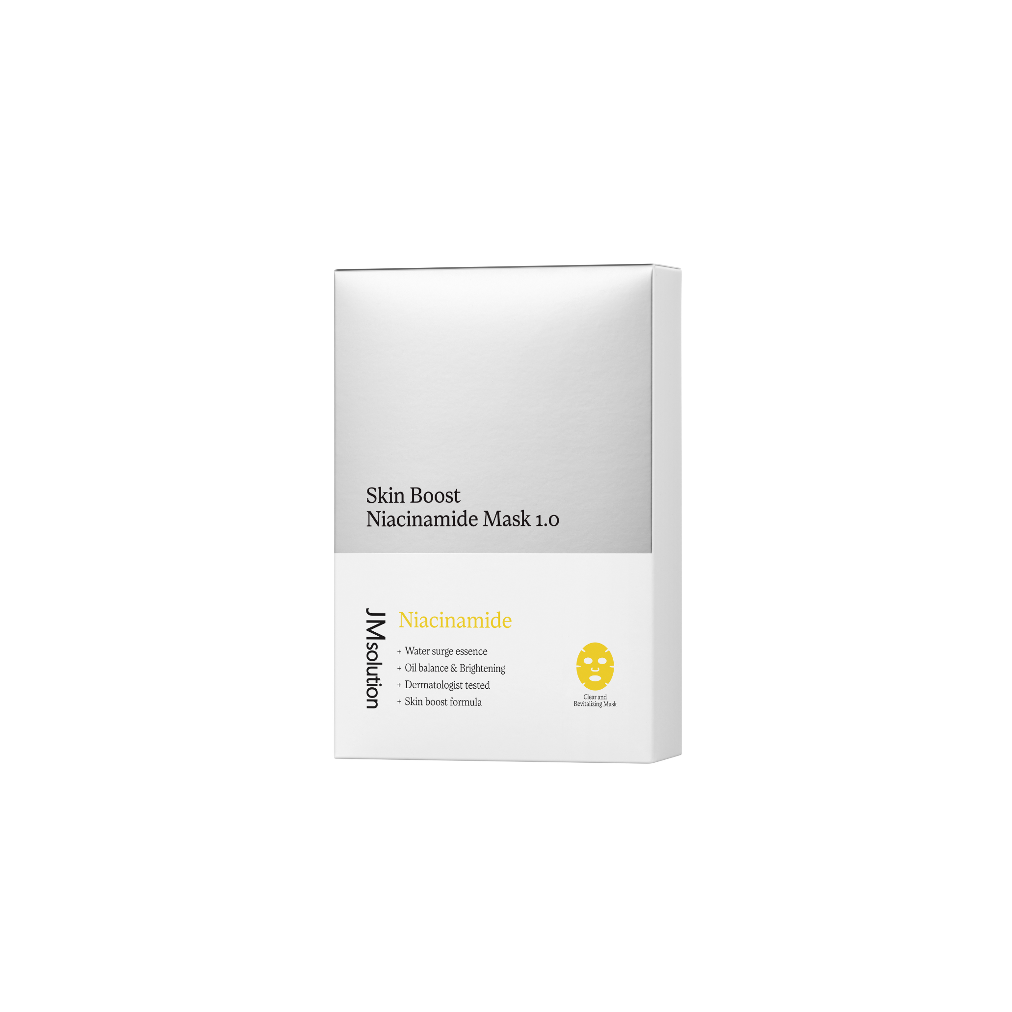 JMsolution Skin Boost Niacinamide Mask Box 1.0 [10pcs] - Shop K-Beauty in Australia