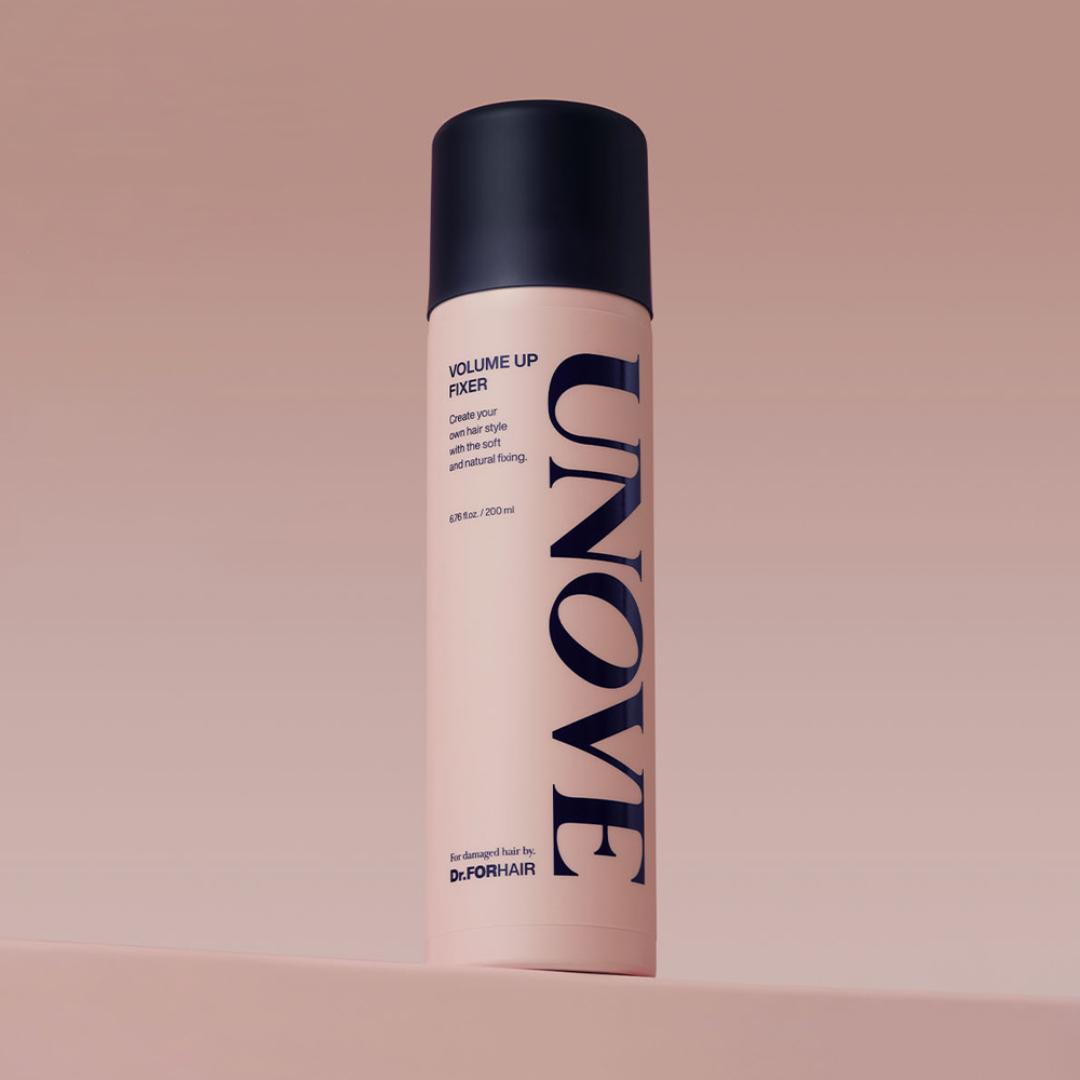 UNOVE Volume Up Fixer conditioner in 200ml bottle, designed for added volume and hair treatment, shown in the image.