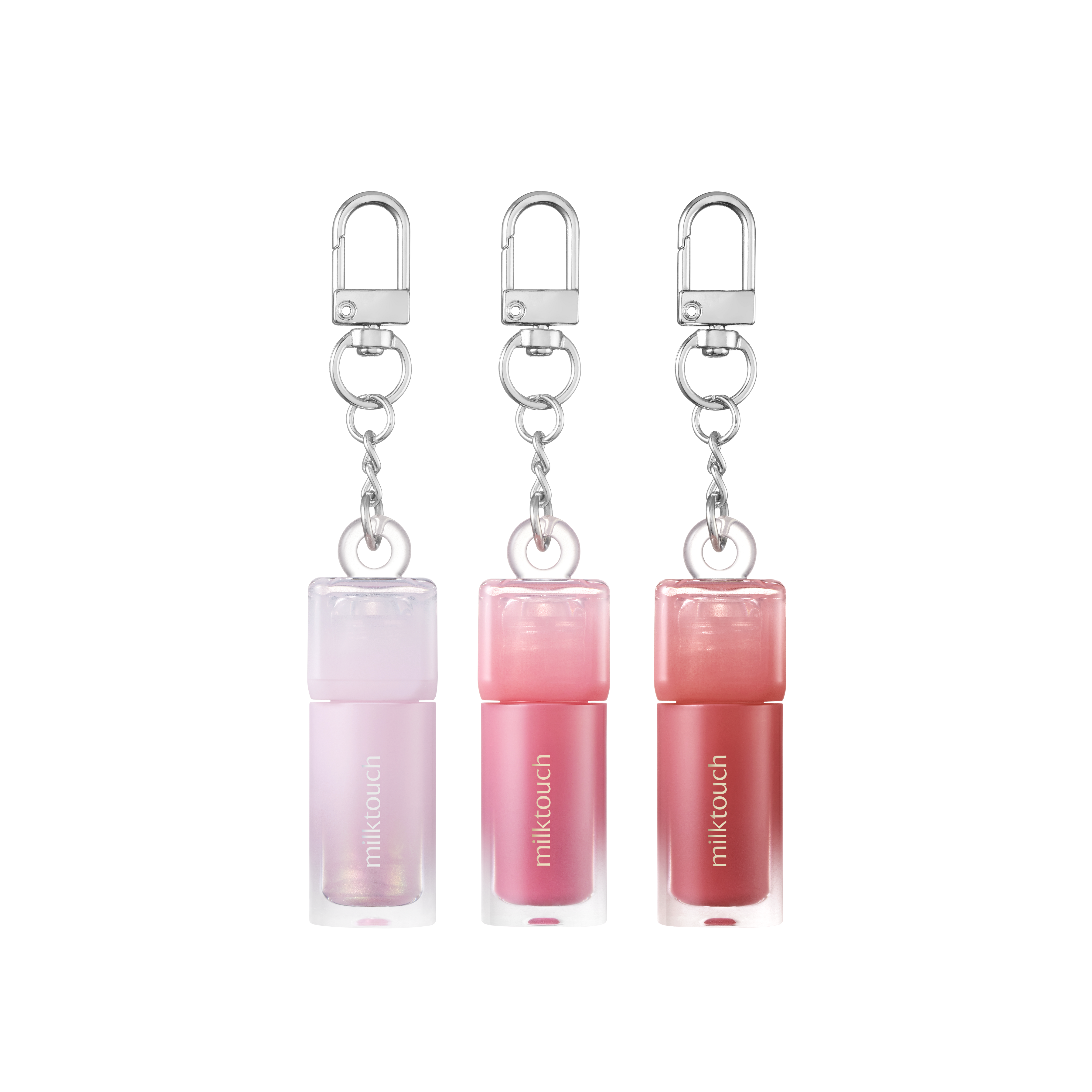 Milk Touch Dew Stain Sheer Gloss Mini Keyring (3 Shades) - Shop K-Beauty in Australia