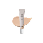 Heimish Moringa Ceramide BB Cream in 21C Light Beige, showing the tube and applicator for a natural, light beige skin tone.