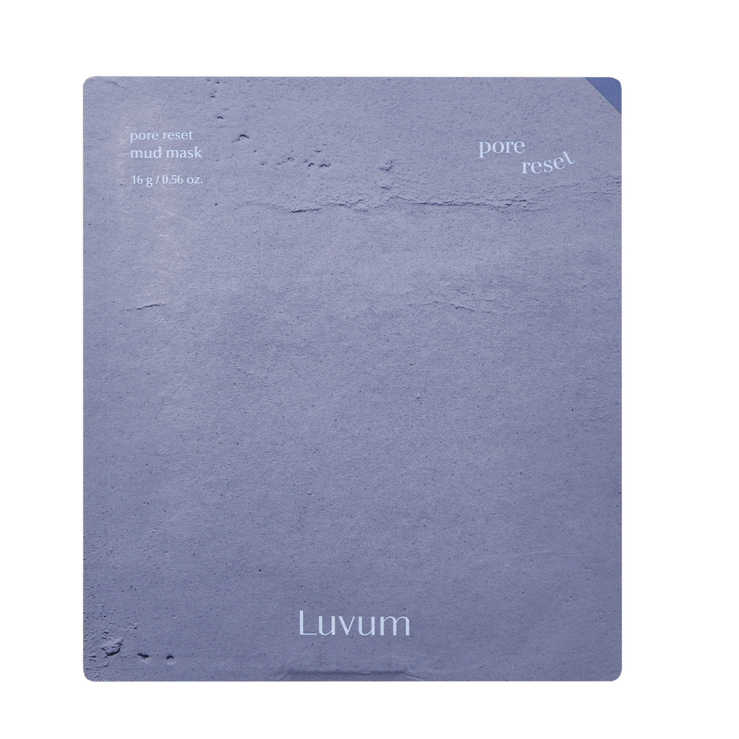 Luvum Pore Reset Mud Mask + Calming Repair Cica Gel Mask - Shop K-Beauty in Australia