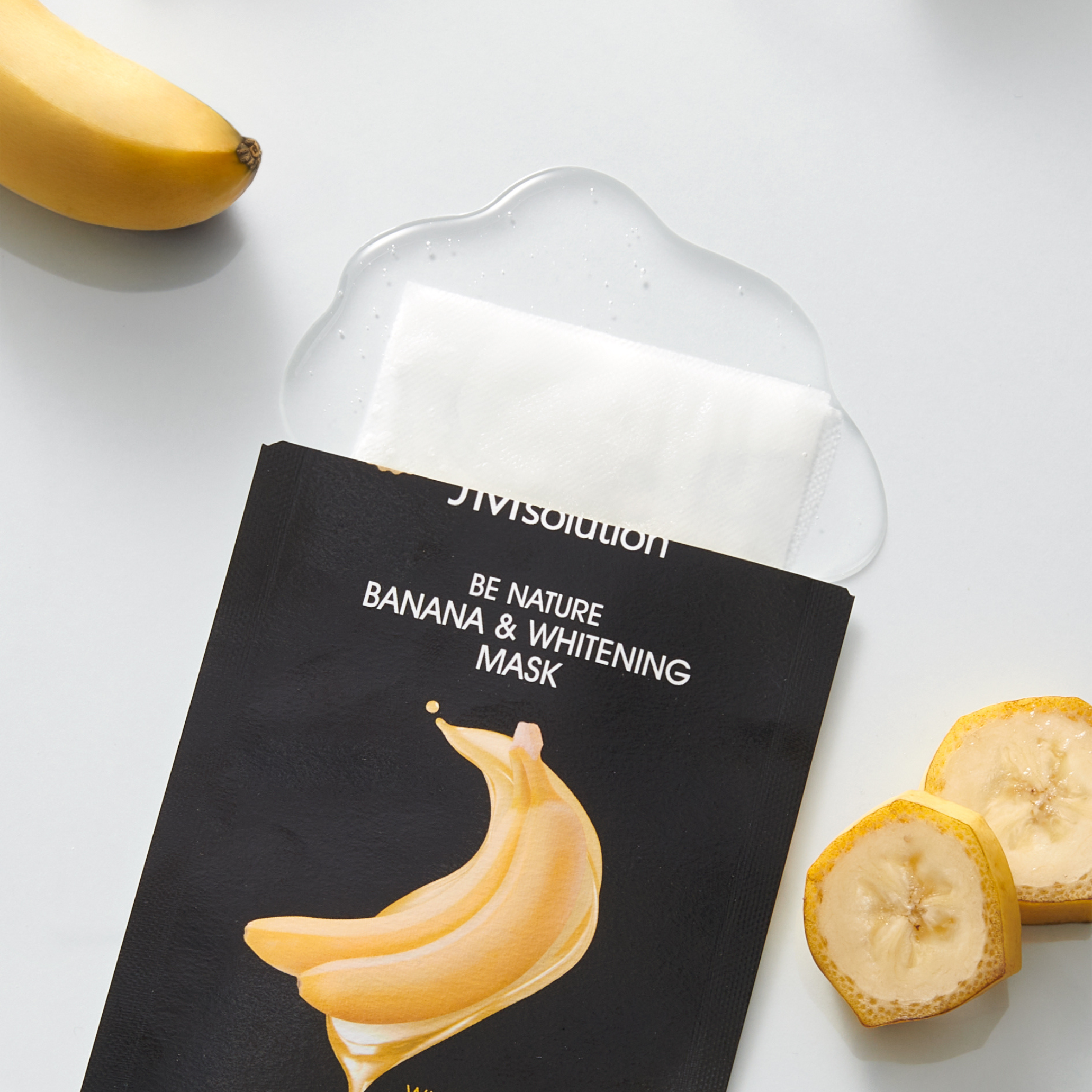 JMsolution Be Nature Banana & Whitening Mask Box [10pcs] - Shop K-Beauty in Australia