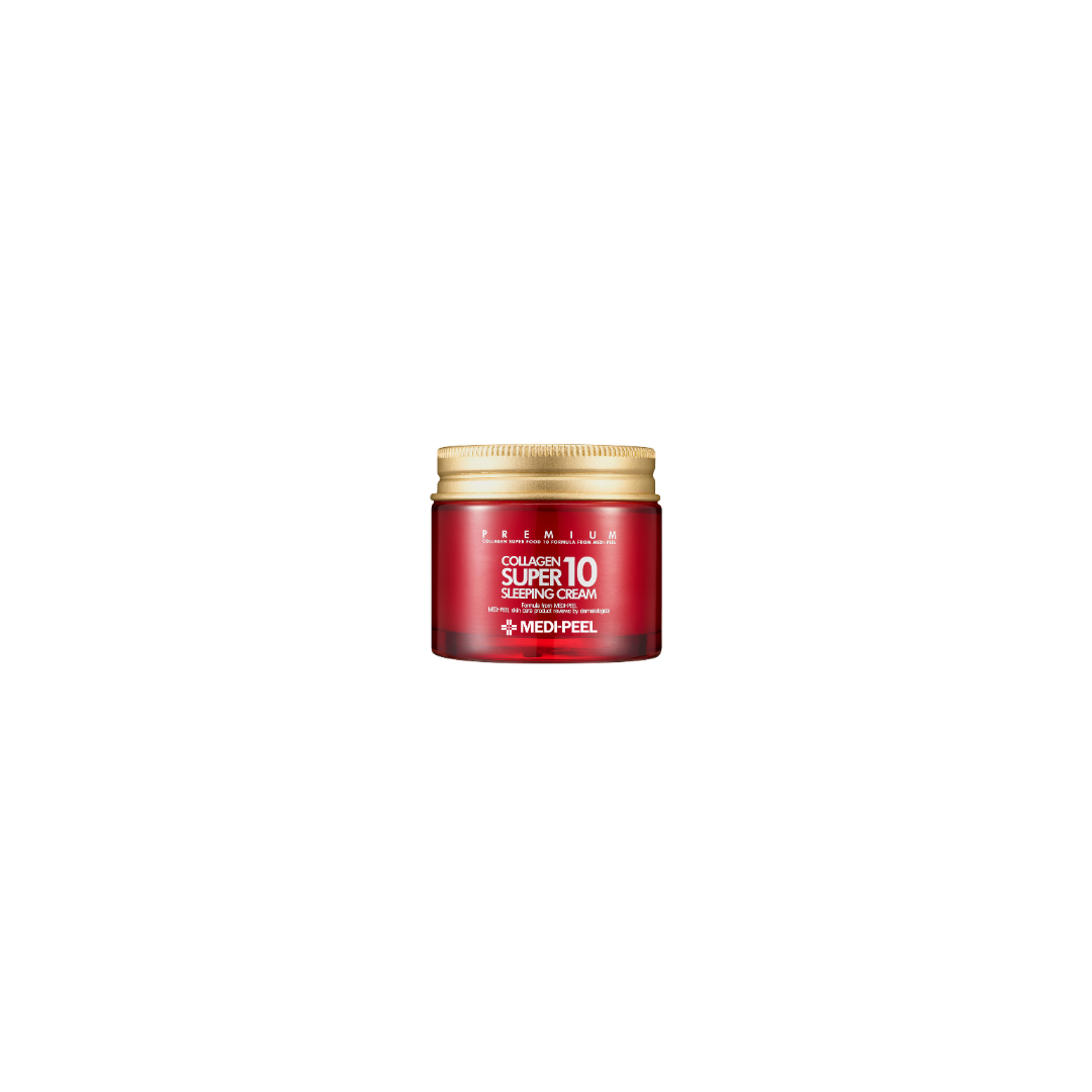 MEDIPEEL+ Collagen Super 10 Sleeping Care Set skincare set with nourishing creams and serums for healthy skin overnight