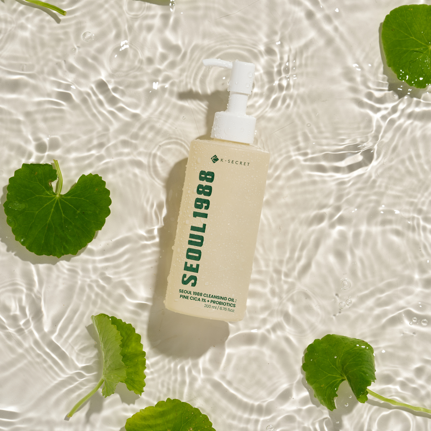 Seoul 1988 Cleansing Oil: Pine Cica 1% + Probiotics 200ml