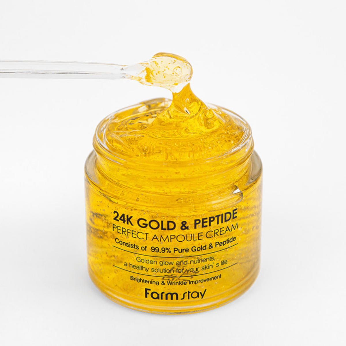 Farmstay 24k Gold & Peptide Perfect Ampoule Cream [80ml] | La Cosmetique