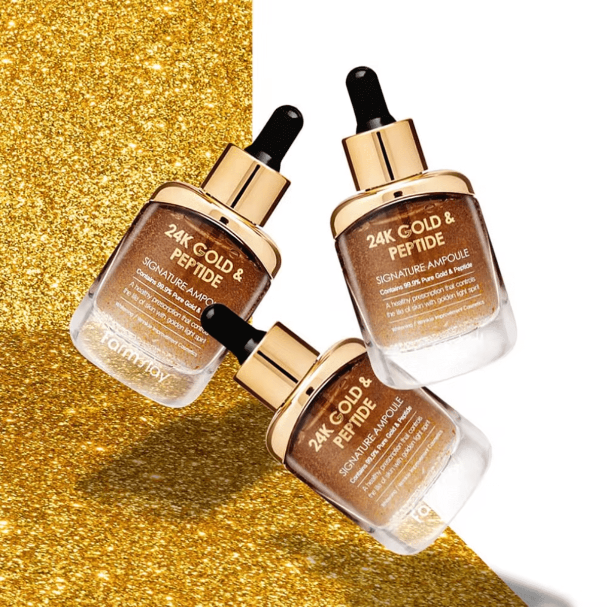 Farmstay 24k Gold & Peptide Signature Ampoule [35ml] | La Cosmetique