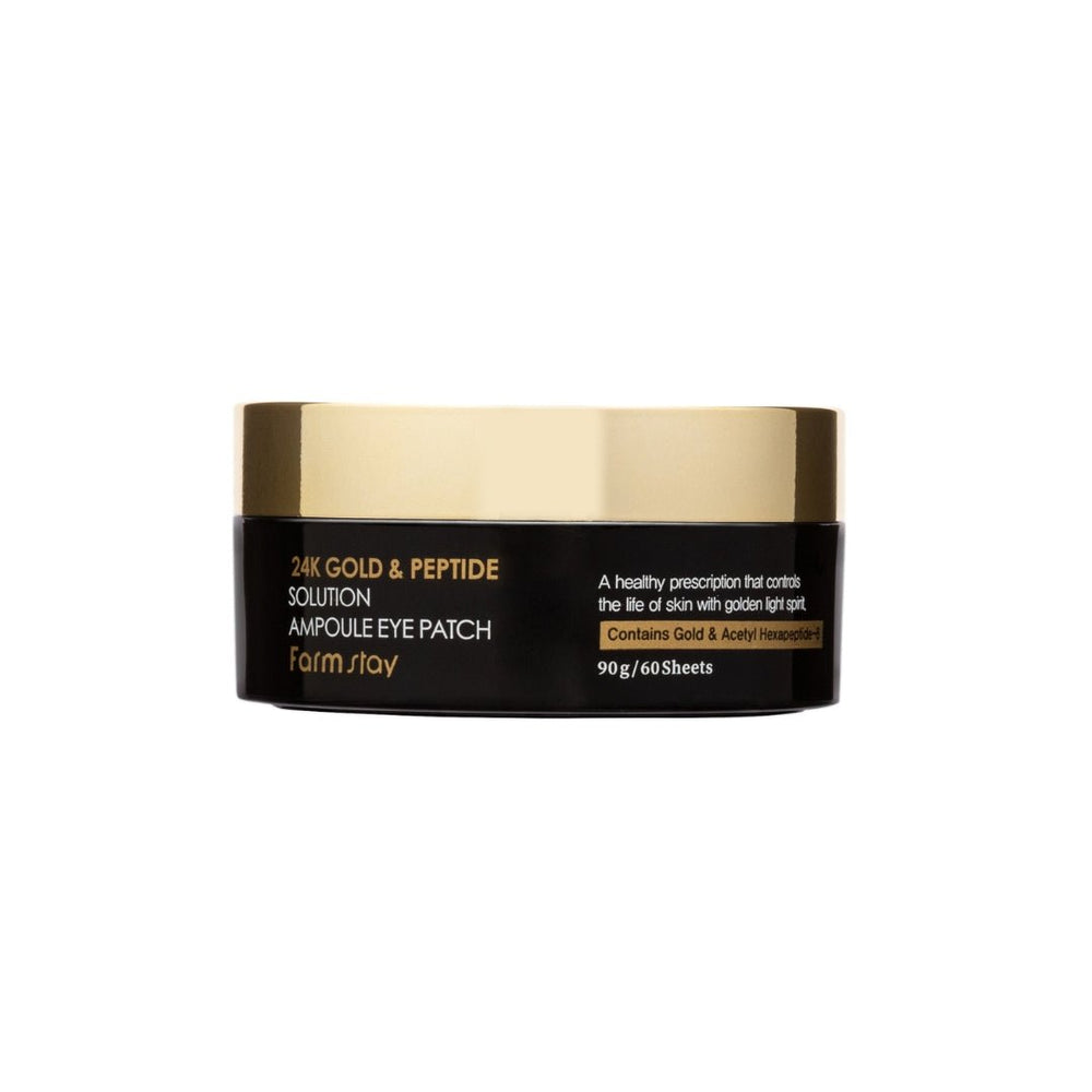 24K Gold & Peptide Solution Ampoule Eye Patch [60pcs]