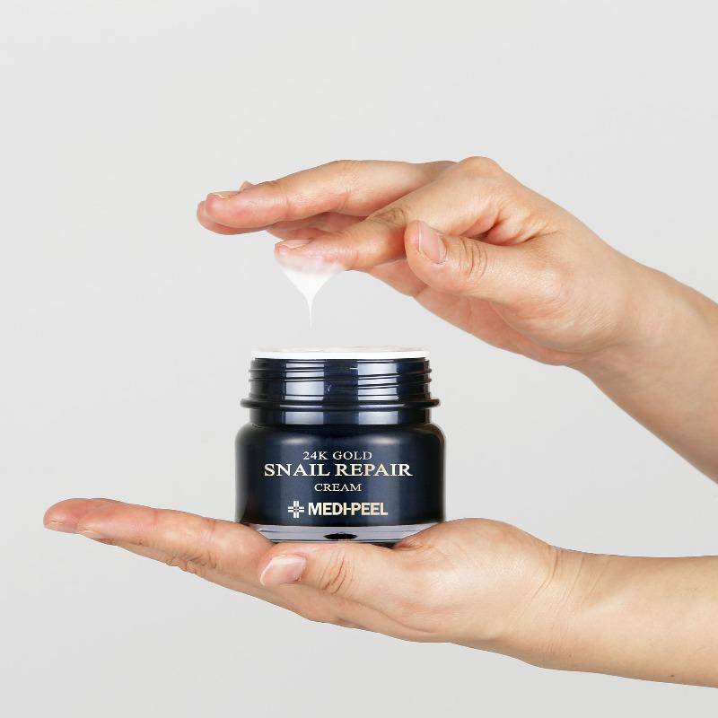 MEDIPEEL+ 24K Gold Snail Repair Cream 50g | La Cosmetique