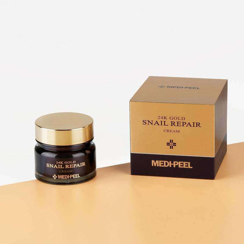 MEDIPEEL+ 24K Gold Snail Repair Cream 50g | La Cosmetique