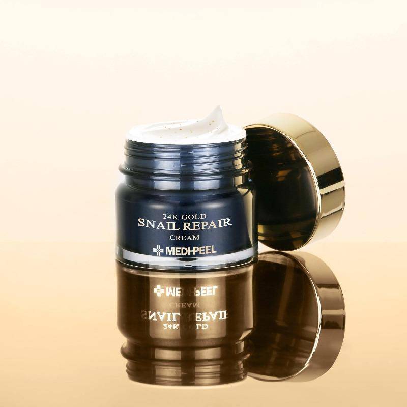 MEDIPEEL+ 24K Gold Snail Repair Cream 50g | La Cosmetique