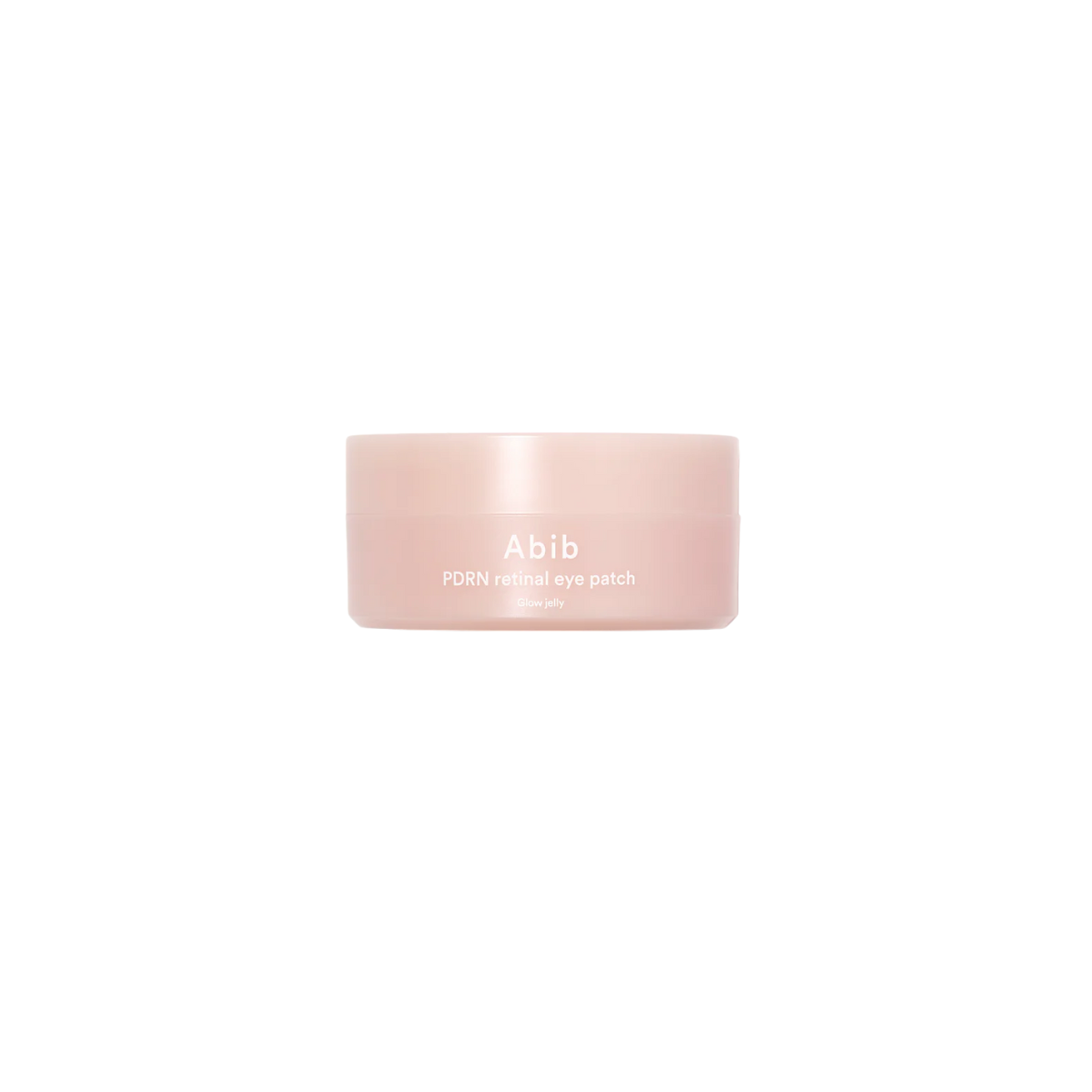 Abib PDRN Retinal Eye Patch Glow Jelly, 60-pack, soft eye patches with nourishing serum for under-eye care.