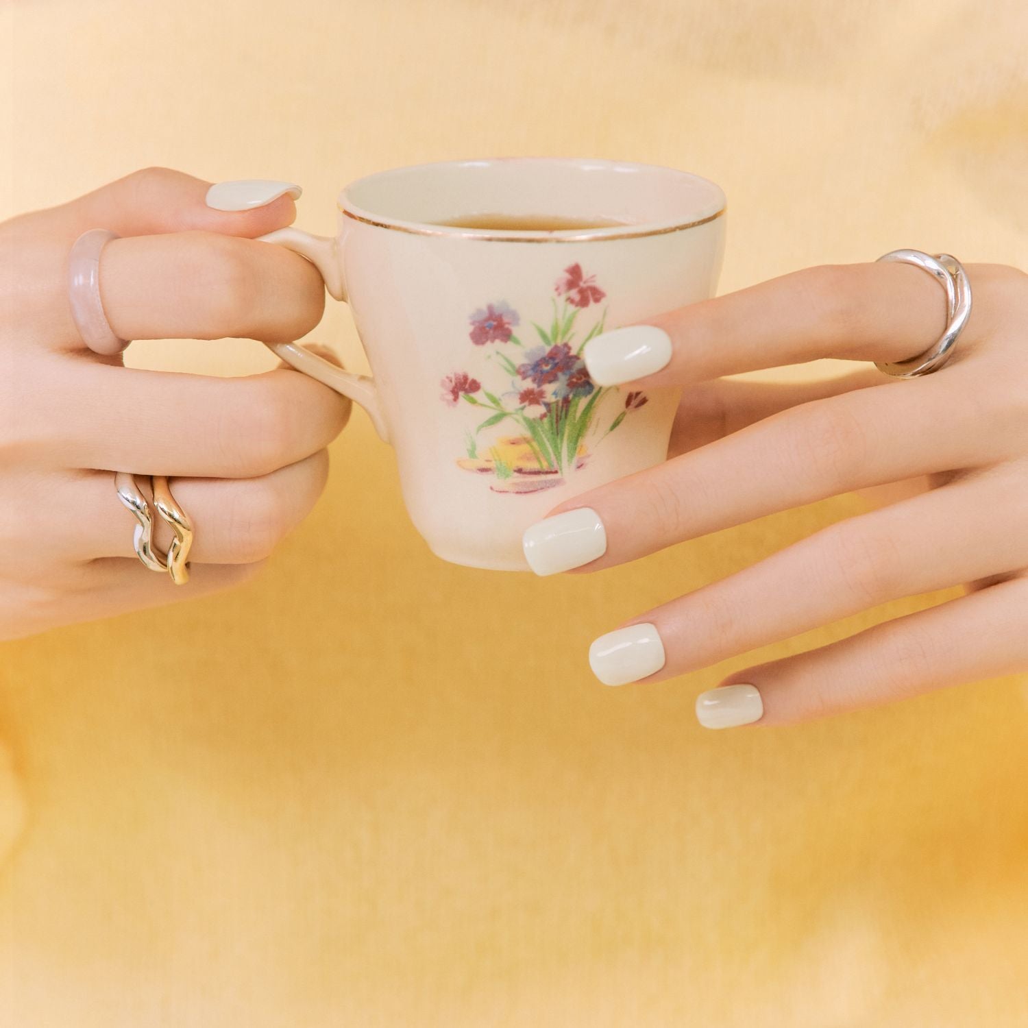 Ohora Semi-Cured Gel Nail - W Cream Cotton Starter Kit - Shop K-Beauty in Australia